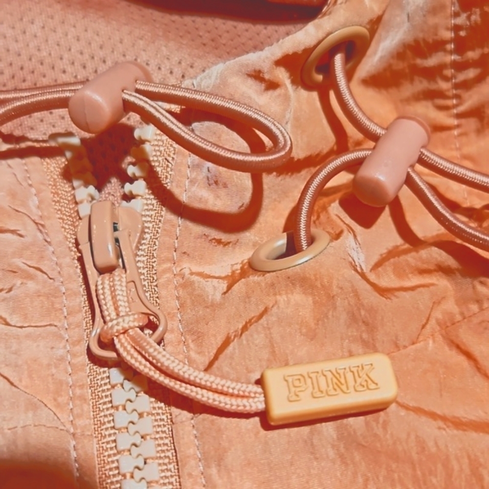 PINK | Salmon Oversized Windbreaker - Picture 13 of 14